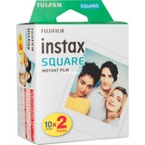 Fujifilm Instax Square pellicola per istantanee 20 pz 62 x 62 mm, Carta fotografica 20 pz