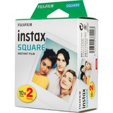 Fujifilm Instax Square pellicola per istantanee 20 pz 62 x 62 mm, Carta fotografica 20 pz