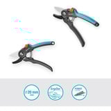 GARDENA Forbici da giardino PremiumCut - Legno secco, Cesoie da giardino grigio/Turchese