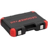 GEDORE Set di chiavi a bussola rosso 1/4" + 1/2", 232 pezzi, Set di strumenti rosso/Nero