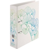 Herlitz 50033409 raccoglitore ad anelli A4 Blu, Verde, Bianco, Cartella crema, A4, Doppio anello, Blu, Verde, Bianco, 8 cm, 2D