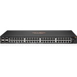 Hewlett Packard Enterprise Aruba 6100 48G 4SFP+ Gestito L3 Gigabit Ethernet (10/100/1000) 1U Nero Gestito, L3, Gigabit Ethernet (10/100/1000), Montaggio rack, 1U