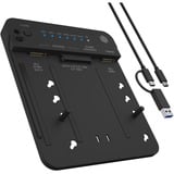 ICY BOX 60981, Docking station Nero