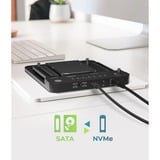 ICY BOX 60981, Docking station Nero