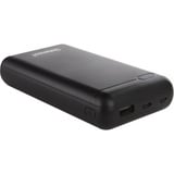 Intenso XS20000 Polimeri di litio (LiPo) 20000 mAh Nero, Powerbank  Nero, 20000 mAh, Polimeri di litio (LiPo), 3,1 V, Nero