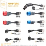 Juice Technology JUICE BOOSTER 3 air MASTER Traveller Set, Wallbox antracite/Nero