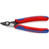 KNIPEX 78 41 125 pinza Pinze per taglio laterale, Pinze per elettronica rosso/Blu, Pinze per taglio laterale, Acciaio, Plastica, Blu/Rosso, 12,5 cm, 57 g