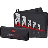 KNIPEX Set di chiavi a pappagallo, 5 pezzi, Set pinze rosso