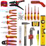 KNIPEX Zaino porta attrezzi Modular X18 Elektro, Set di strumenti Nero