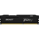 Kingston FURY FURY Beast memoria 8 GB 1 x 8 GB DDR3 1600 MHz Nero, 8 GB, 1 x 8 GB, DDR3, 1600 MHz, 240-pin DIMM, Nero