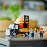 LEGO City 60404 Furgone degli Hamburger Giocattolo, Veicolo per Bambini da 5+, Camion Food Truck con Accessori e 2 Minifigure, Giochi di costruzione Veicolo per Bambini da 5+, Camion Food Truck con Accessori e 2 Minifigure, Set da costruzione, 5 anno/i, Plastica, 194 pz, 372 g