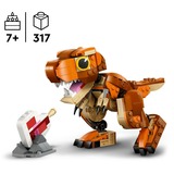 LEGO Jurassic World 76967 Little Eatie: T. Rex, Dinosauro Giocattolo con Parti Mobili, Gioco di Ruolo Bambini 7+, Idea Regalo, Giochi di costruzione Dinosauro Giocattolo con Parti Mobili, Gioco di Ruolo Bambini 7+, Idea Regalo, Set da costruzione, 7 anno/i, Plastica, 317 pz, 371 g