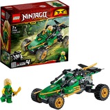 LEGO NINJAGO Fuoristrada della giungla, Giochi di costruzione Set da costruzione, 7 anno/i, Plastica, 127 pz, 280 g