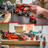 LEGO Ninjago 15° anniversario della X-1 Ninja Supercar, Giochi di costruzione Modello Auto con Moto Giocattolo e 3 Minifigure, Regalo per 14+, Set da costruzione, 14 anno/i, Plastica, 691 pz, 905 g