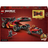 LEGO Ninjago 15° anniversario della X-1 Ninja Supercar, Giochi di costruzione Modello Auto con Moto Giocattolo e 3 Minifigure, Regalo per 14+, Set da costruzione, 14 anno/i, Plastica, 691 pz, 905 g