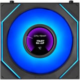 Lian Li UNI FAN SL-INF LCD FLEX 120 Wireless, Ventola Nero