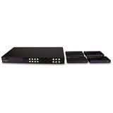 Lindy Extender Matrice HDBaseT 4x4 HDMI 4K60 Cat.6 150m, Splitter HDMI Nero