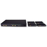 Lindy Extender Matrice HDBaseT 4x4 HDMI 4K60 Cat.6 150m, Splitter HDMI Nero