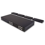 Lindy Extender Matrice HDBaseT 4x4 HDMI 4K60 Cat.6 150m, Splitter HDMI Nero