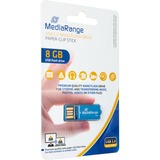 MediaRange USB Nano 8 GB blu
