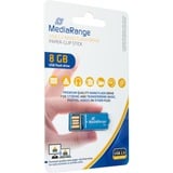MediaRange USB Nano 8 GB, Chiavetta USB blu