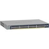 Netgear GS752TPP Gestito L2/L3/L4 Gigabit Ethernet (10/100/1000) Supporto Power over Ethernet (PoE) Grigio, Interruttore Gestito, L2/L3/L4, Gigabit Ethernet (10/100/1000), Supporto Power over Ethernet (PoE), Montaggio rack