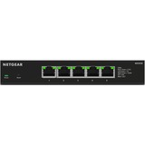 Netgear MS305E Non gestito 2.5G Ethernet (100/1000/2500) Nero, Interruttore Non gestito, 2.5G Ethernet (100/1000/2500), Full duplex, Montabile a parete