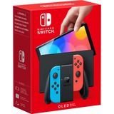 Nintendo Switch (modello Oled) Rosso neon/Blu neon, schermo 7 pollici Neon rosso/Neon blu, schermo 7 pollici, Nintendo Switch, NVIDIA Custom Tegra, Blu, Rosso, Analogico/Digitale, Tasto Home, Pulsante di accensione, Pulsanti