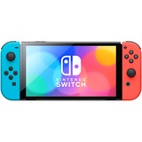 Nintendo Switch (modello Oled) Rosso neon/Blu neon, schermo 7 pollici, Console portatile Neon rosso/Neon blu, schermo 7 pollici, Nintendo Switch, NVIDIA Custom Tegra, Blu, Rosso, Analogico/Digitale, Tasto Home, Pulsante di accensione, Pulsanti