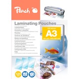 Peach PP525-01 pellicola per plastificatrice 100 pz Lucido, A3, 100 pz