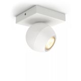 Philips Hue White Ambiance Buckram Einzelspot, Lampada bianco