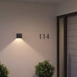 Philips Hue White & Color Ambiance Resonate Lampada da parete, Luce LED Nero