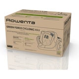 Rowenta Green Force Cyclonic Max RO7B12, Aspirapolvere Nero/Turchese
