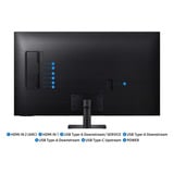 Samsung M7 M70F Monitor PC 109,2 cm (43") 3840 x 2160 Pixel 4K Ultra HD LCD Nero, Monitor LED Nero, 109,2 cm (43"), 3840 x 2160 Pixel, 4K Ultra HD, LCD, 4 ms, Nero
