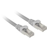 Sharkoon Cavo patch SFTP, RJ-45, con cavo grezzo Cat.7a grigio