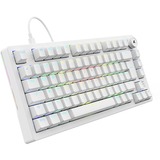 Sharkoon SKILLER SGK25, Tastiera da gioco bianco
