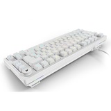 Sharkoon SKILLER SGK25, Tastiera da gioco bianco