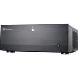 SilverStone Grandia GD07 vane portacomputer HTPC Nero, Case HTPC Nero, HTPC, PC, Alluminio, Acciaio, ATX,CEB,EATX,EEB,Micro-ATX, Nero, Casa/ufficio, Vendita al dettaglio