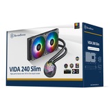 SilverStone SST-VD240-SLIM, Raffreddamento ad acqua Nero