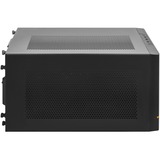 SilverStone SUGO 14 Cubo Nero Nero, Cubo, PC, Nero, Mini-DTX, Mini-ITX, Plastica, Acciaio, 24 cm