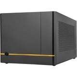 SilverStone SUGO 14 Cubo Nero, Chassis Tower Nero, Cubo, PC, Nero, Mini-DTX, Mini-ITX, Plastica, Acciaio, 24 cm