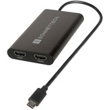 Sonnet Adattatore USB-C a doppio HDMI 4K 60Hz, Docking station 