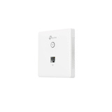 TP-Link Omada EAP115-Wall 300 Mbit/s Bianco Supporto Power over Ethernet (PoE), Punto di accesso bianco, 2.4 GHz, 300 Mbit/s, 802.1x RADIUS, HTTPS, WPA, WPA-PSK, WPA2, WPA2-PSK, 10,100 Mbit/s