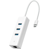 TP-Link UE300C Ethernet 1000 Mbit/s, Scheda di rete bianco, Cablato, USB tipo-C, Ethernet, 1000 Mbit/s, Bianco
