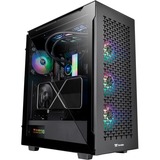 Thermaltake CA-1T4-00M1WN-02 computer case Midi Tower Nero Nero, Midi Tower, PC, Nero, ATX, micro ATX, Mini-ITX, SPCC, 17 cm