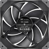 Thermaltake SWAFAN GT14 PC Cooling Fan TT Premium Edition, Ventola 