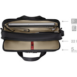 Wenger Meteor Brief 16” - 17'', Portatile Nero
