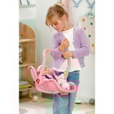 ZAPF Creation BABY born® Seggiolino per bambini rosa, Accessori della bambola fucsia