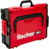 fischer 508137, Cassetta portautensili rosso/Nero