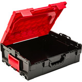 fischer L-BOXX FLB 136, vuoto, Cassetta portautensili rosso/Nero